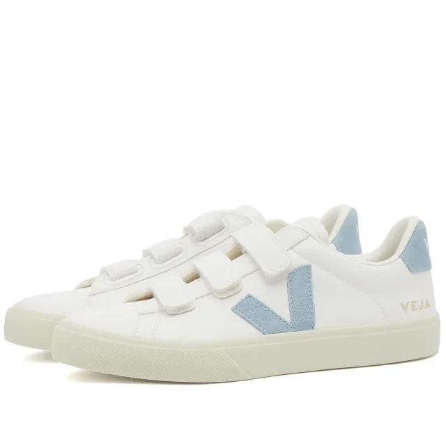Veja Women's Recife Chrome Free Leather Velcro Trainers