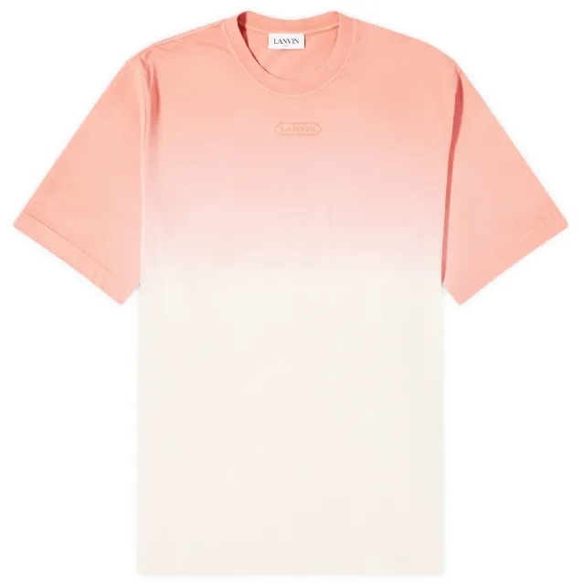 Lanvin Men's Gradient T-Shirt Vanilla