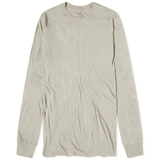 Rick Owens Men's Double Long Sleeve T-Shirt Pearl