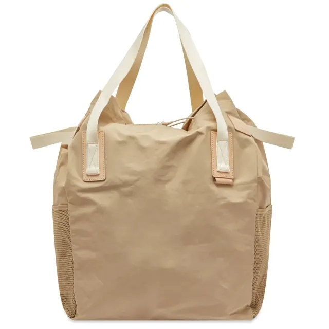 Hender Scheme Men's Functional Tote Bag Beige