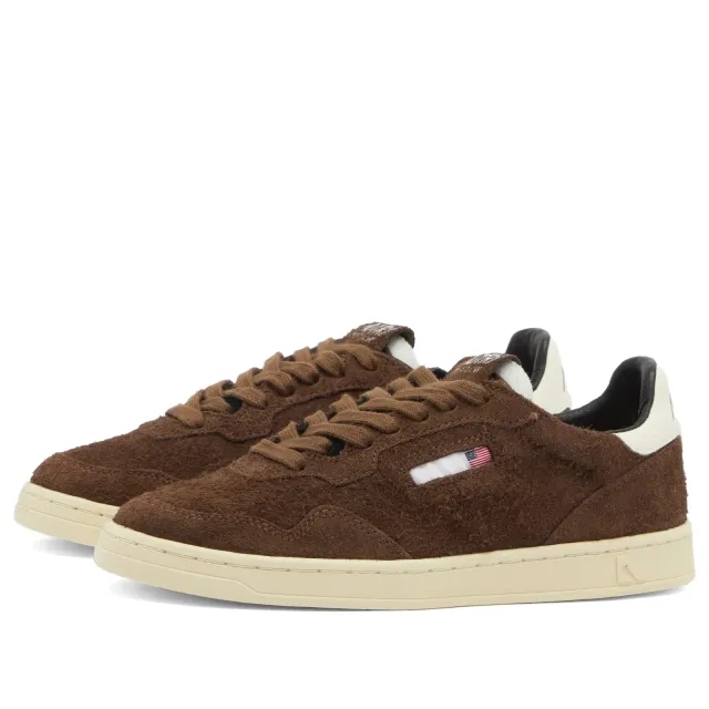 Autry Women's Flat Low Sneaker Ebony