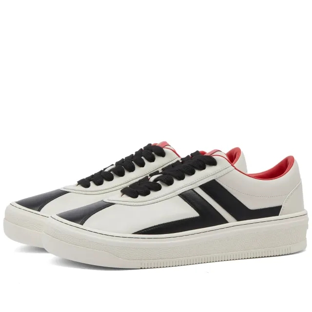 Lanvin Men's x Future High Sole Sneaker Off White/Black