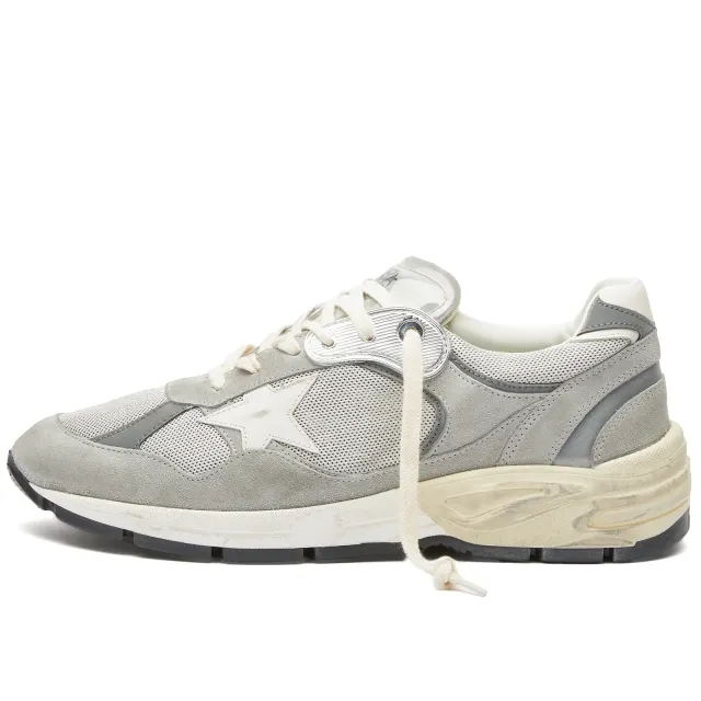Golden Goose Men's Running Dad Sneaker Grey/Silver/White