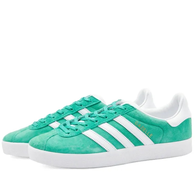 Adidas Men's Gazelle 85 Semi Court Green/White/Core Black