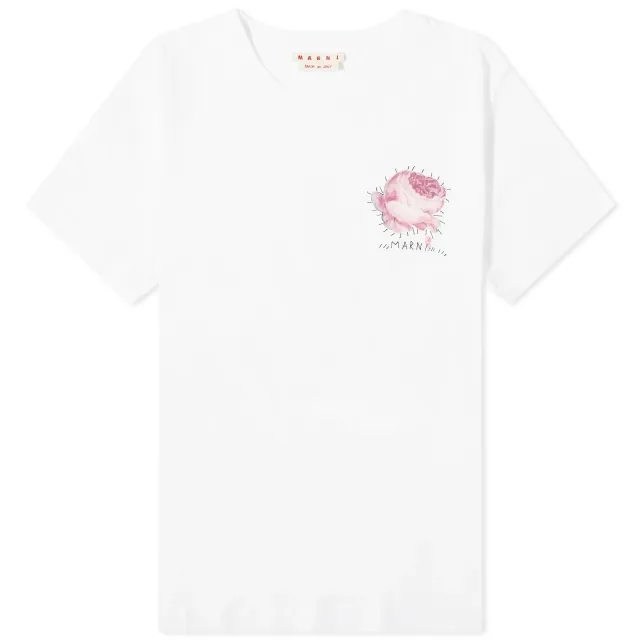 Marni Women's T-Shirt Lily White