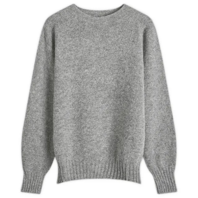 Howlin by Morrison Howlin' Birth of the Cool Crew Knit Mid Grey
