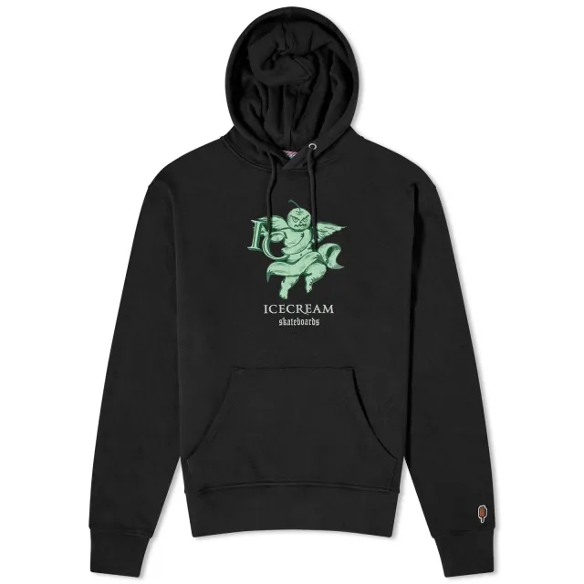 ICECREAM Cherub Popover Hoodie, Black