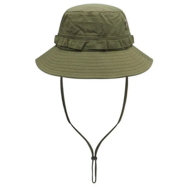 Uniform Bridge Men's Nylon Mesh Jungle Hat Olive Green