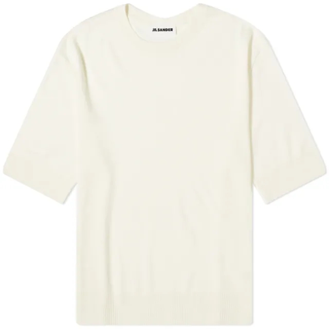 Asics Jil Sander Women's Merino Wool T-Shirt Natural