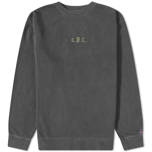 Nike Creepz Men's O.T.T Logo Crew Sweat Black
