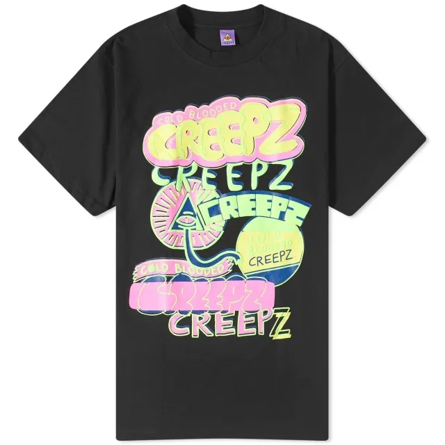 Creepz Men's O.T.T. Logo T-Shirt Black