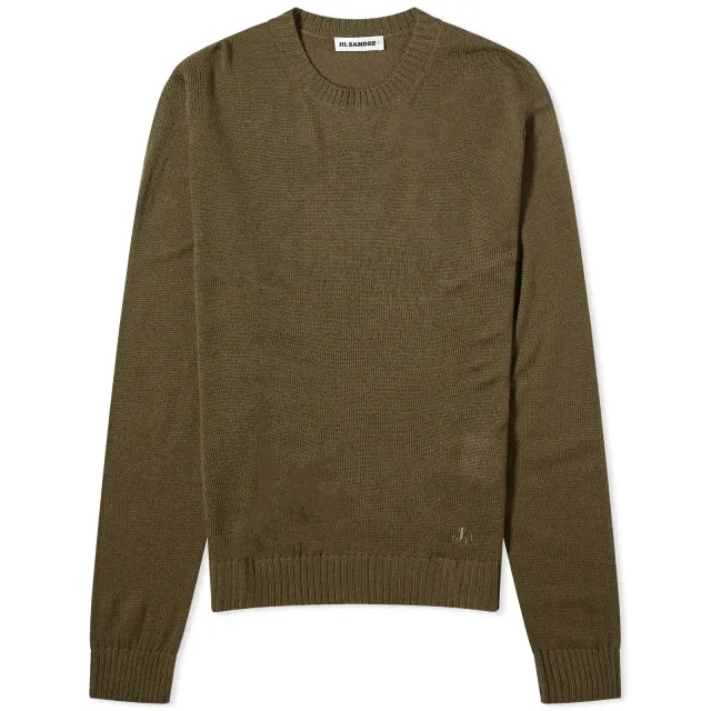 Jil Sander+ Jil Sander Plus Crew Knit Sweater Thyme Green