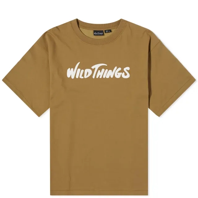 Wild Things Men's Logo T-Shirt Khaki