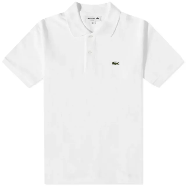 Lacoste Classic Fit L.12.12 Original Piqué Polo Shirt - White