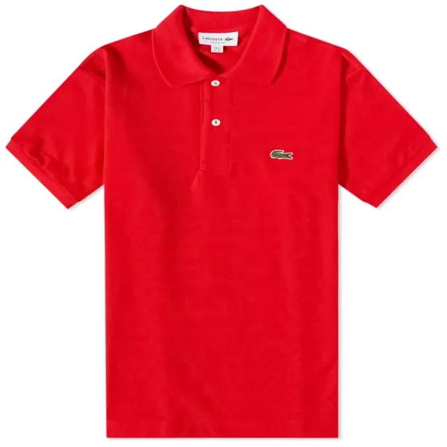 Lacoste Classic Fit L.12.12 Original Piqué Polo Shirt - Red