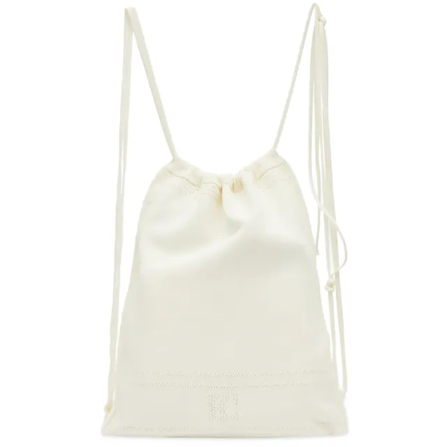 Low Classic Women's Punching String Bag Ivory