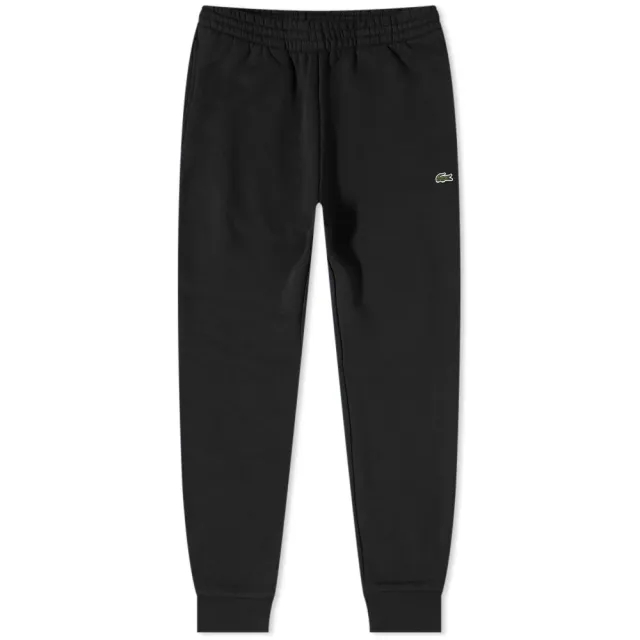 Lacoste Cotton Joggers In Black