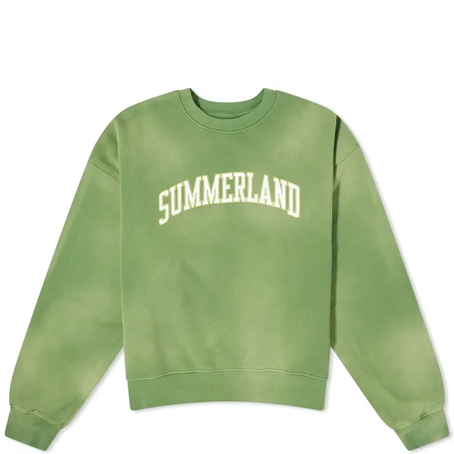 Nahmias Men's Summerland Collegiate Sweater Vintage Seaweed