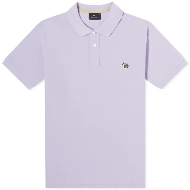 Paul Smith Men's Zebra Polo Shirt Purple