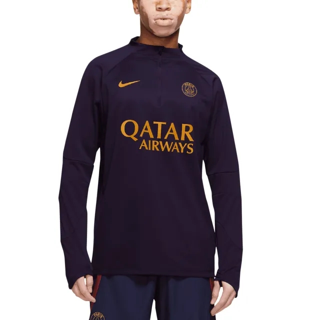 Paris Saint-Germain Nike Winter Warrior Strike Drill Top - Navy