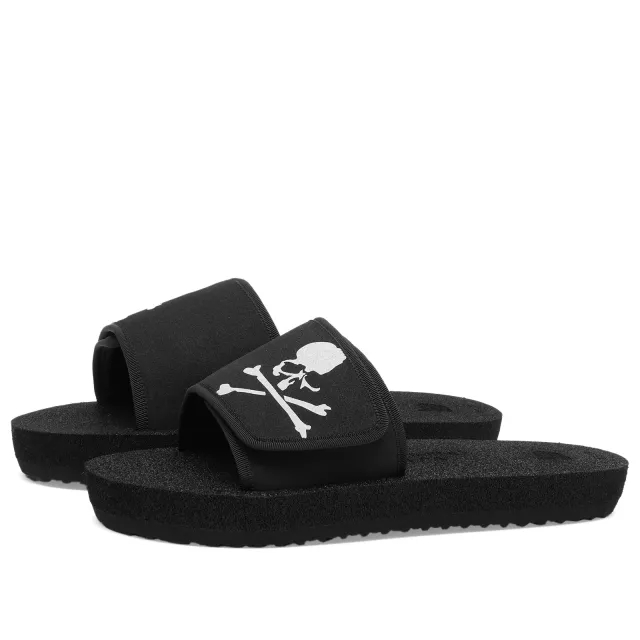 MASTERMIND WORLD Men's x Buntaro Slide Black