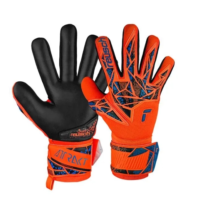 Reusch Kids Attrakt Infinity Negative Cut GK Gloves