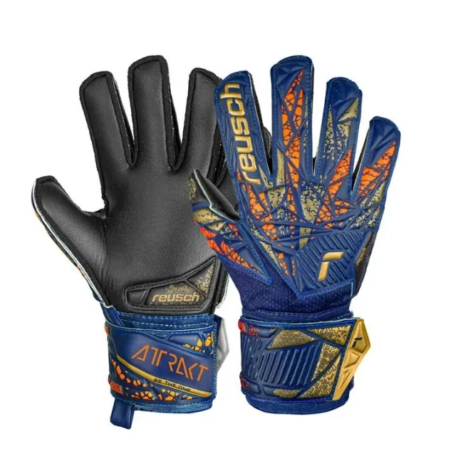 Reusch Kids Attrakt Silver GK Gloves