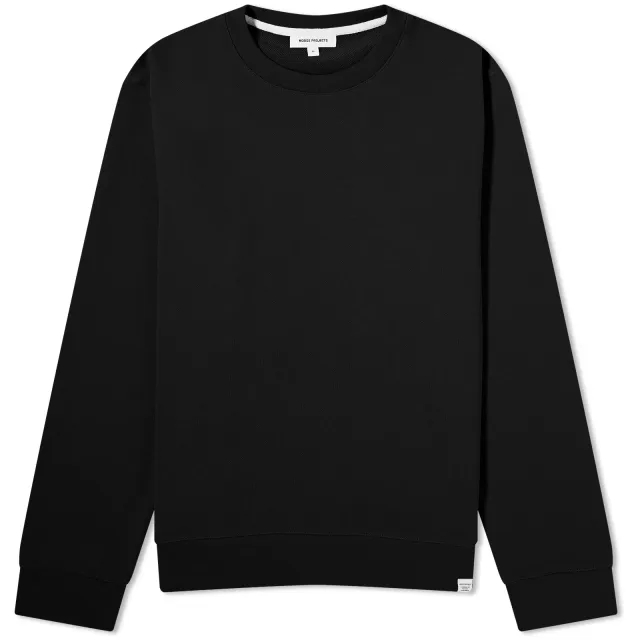 Norse Projects Men's Vagn Classic Crew Sweat Black