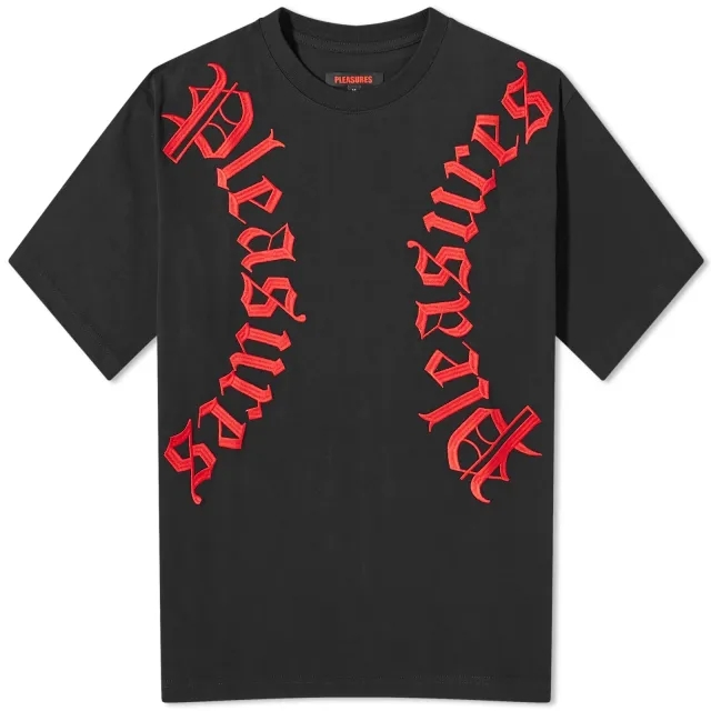 Pleasures Men's Harness Heavyweight T-Shirt Black
