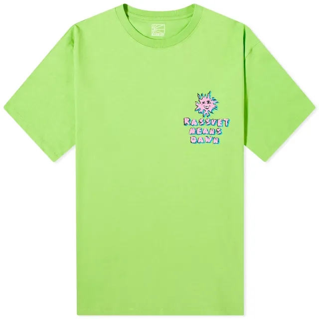 RASSVET Men's R.M.D T-Shirt Lime