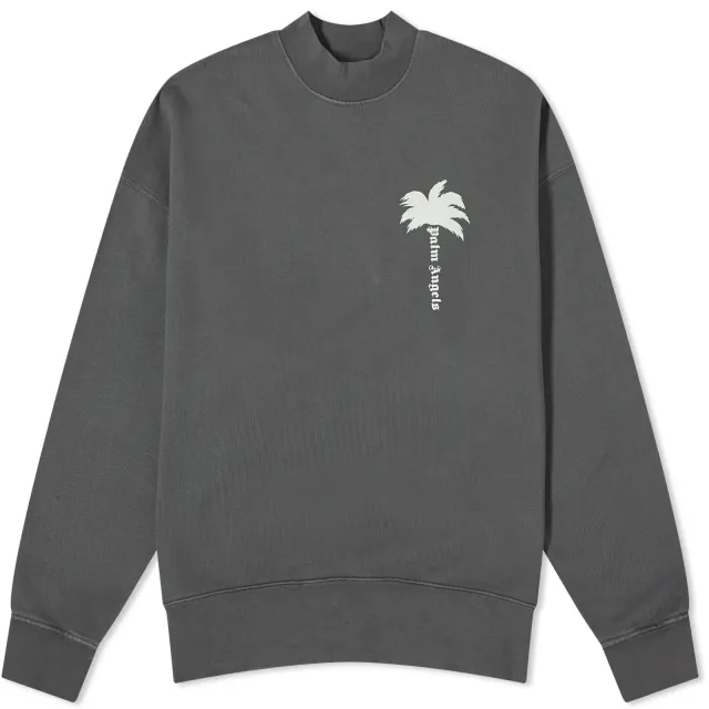 Palm Angels Men's Palm Crew Sweat Dark Grey
