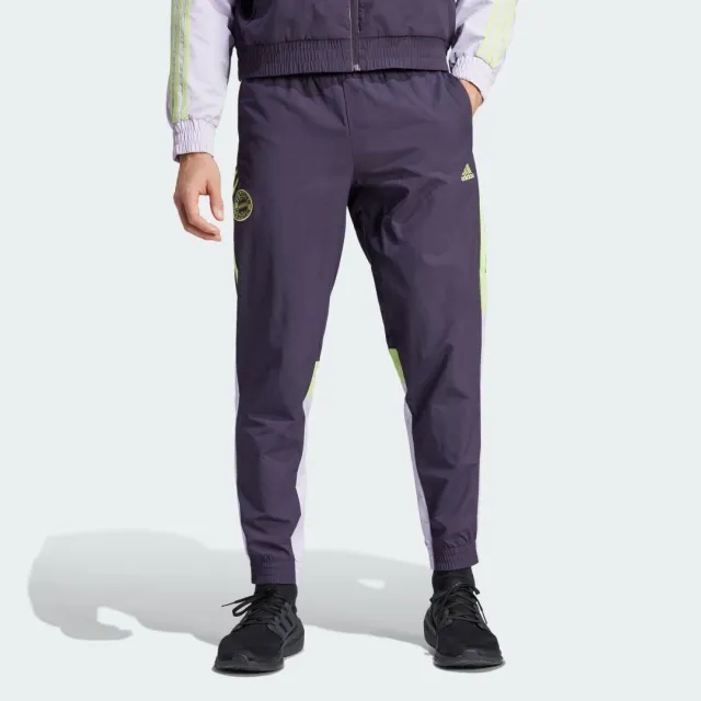 adidas FC Bayern Woven Tracksuit Bottoms 2023 2024 Adults