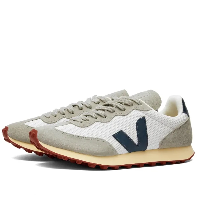 Veja Men's Rio Branco Vintage Runner Grey/Navy