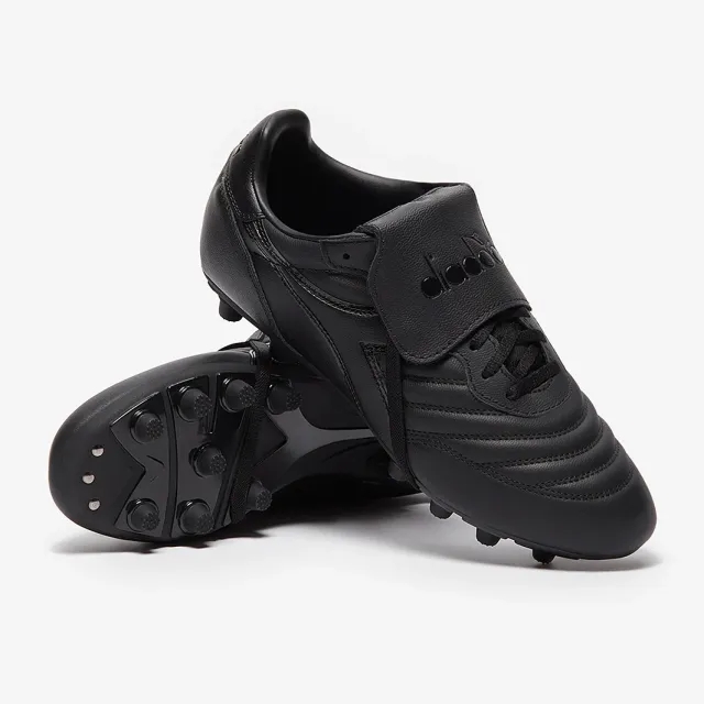 Diadora Brasil Classico Leather FG Black