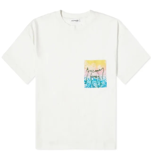 Arizona Love Women's Pocket T-Shirt White