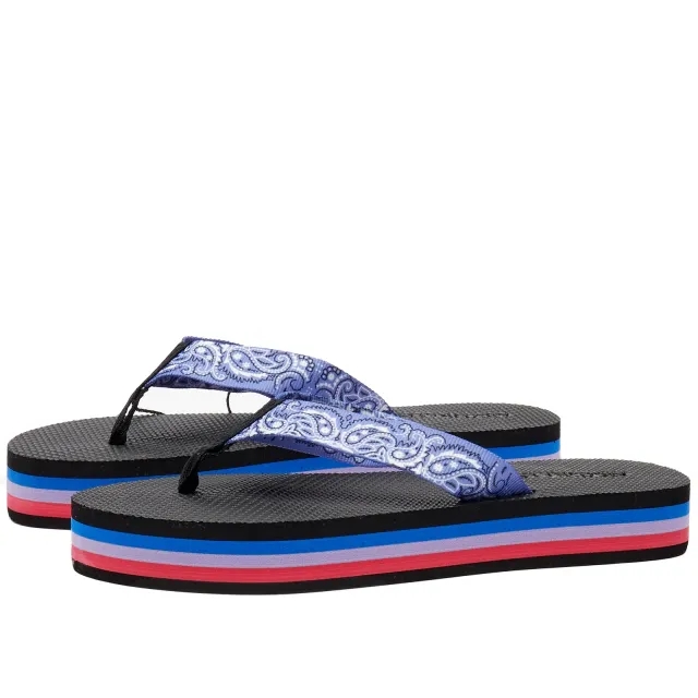 Arizona Love Women's Tong Bandana Sandals Violet