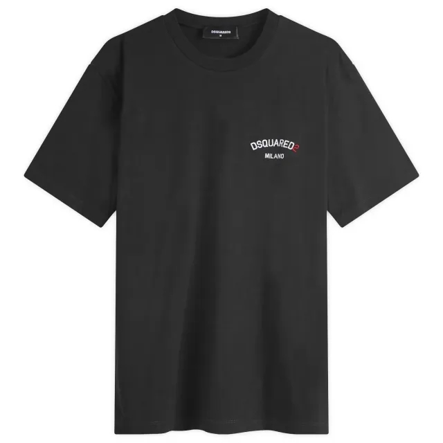 Dsquared2 Men's Milano Small Logo T-Shirt Black