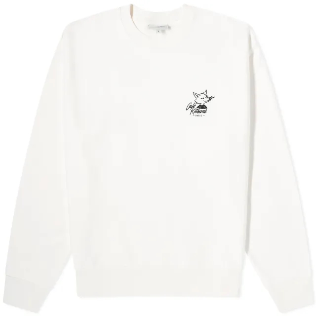 Cafe Kitsune Café Kitsune Fox Relax Sweater Tapioca