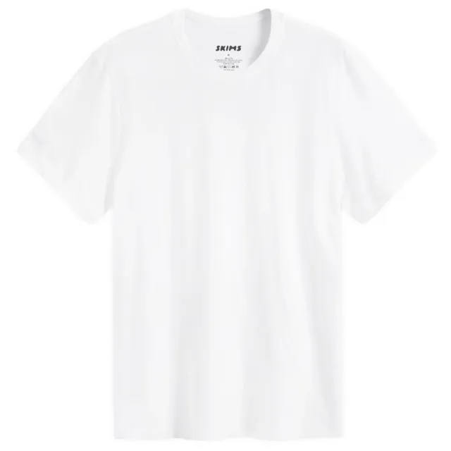 SKIMS Men's Cotton Classic T-Shirt Chalk