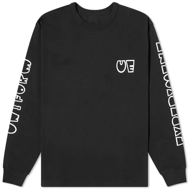 Uniform Experiment Men's Authentic Long Sleeve T-Shirt Black