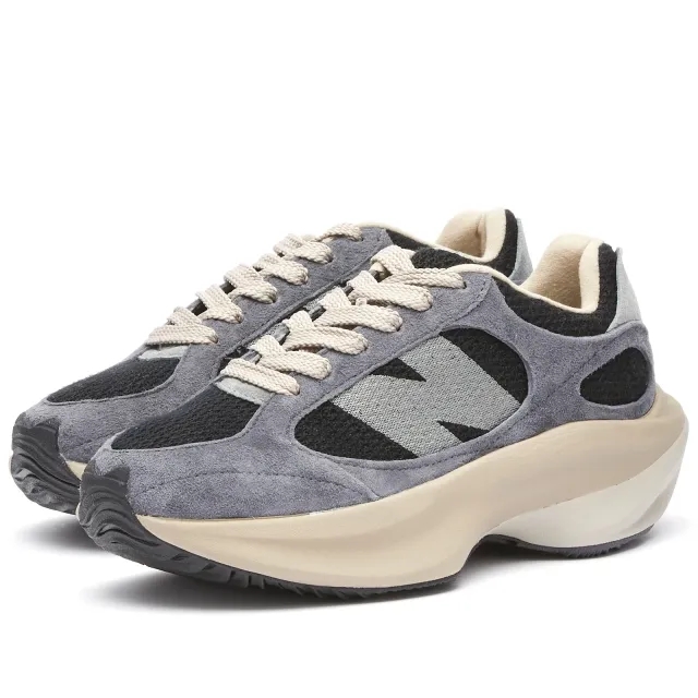 New Balance Unisex WRPD RUNNER in Grey/Black Suede/Mesh