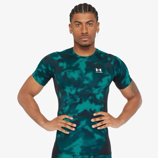 Under Armour HG Armour Printed SS Shirt