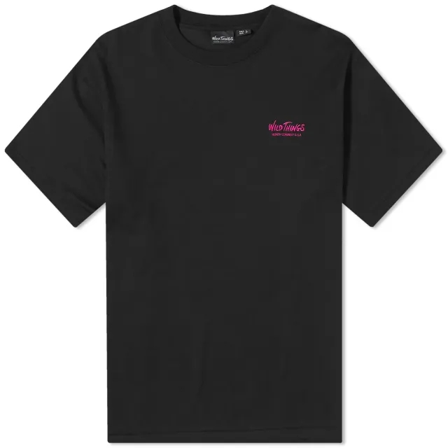Wild Things Men's Wild Cat T-Shirt Black