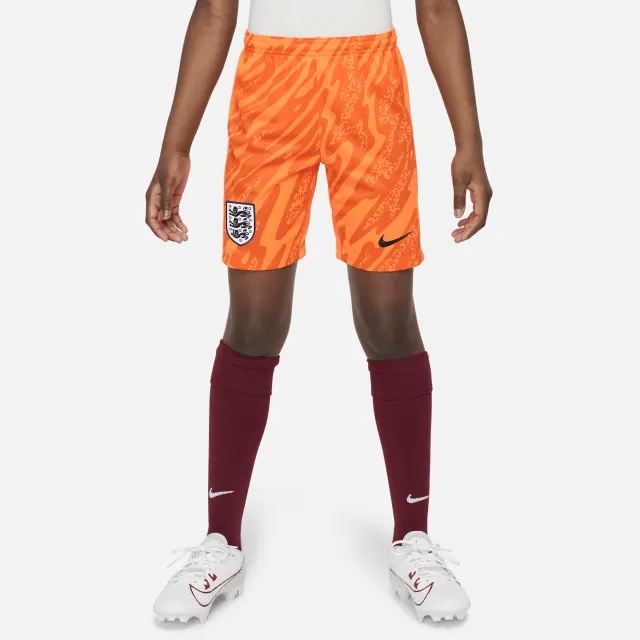 Nike England Kids Goalkeeper Home Shorts 2024