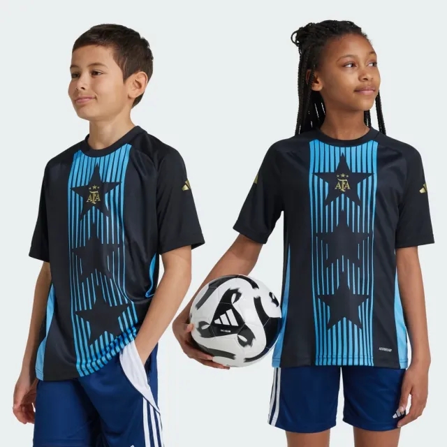 adidas Argentina Kids SS Pre-Match Away Shirt 2024