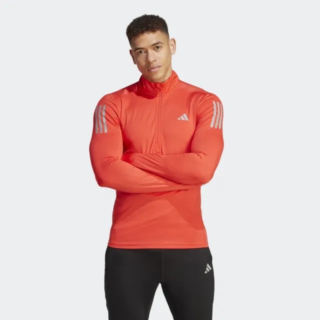 adidas Own the Run 1/4 Zip Long Sleeve Sweatshirt