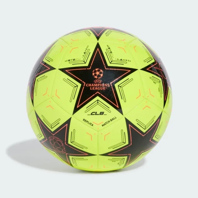 adidas Champions League Club Football in Yellow/Black
