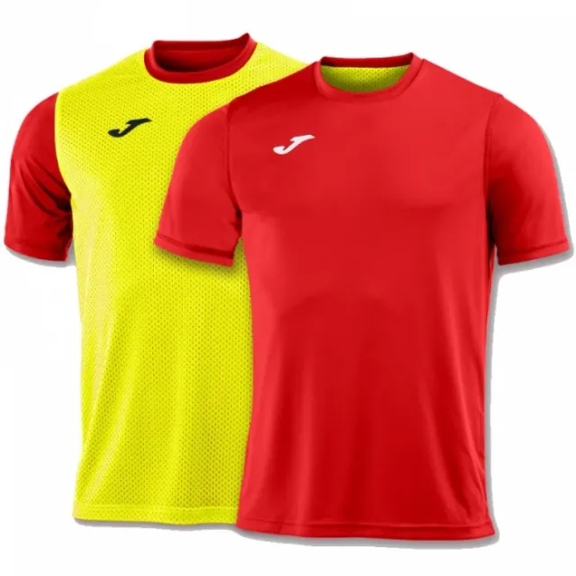 Joma - Combi REVERSIBILE Rossa / Gialla MC