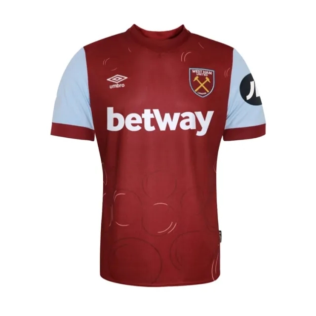 Umbro West Ham United Mens SS Home Shirt 2023/24