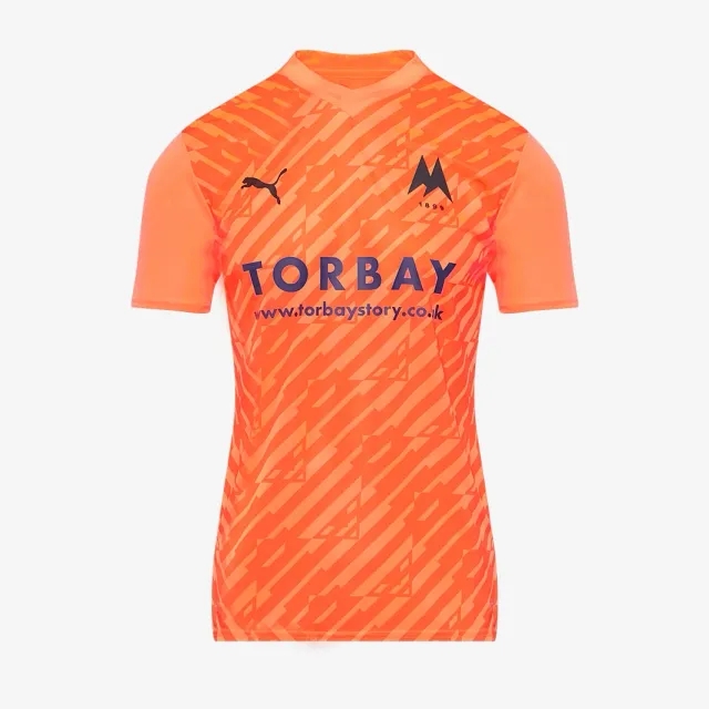 Puma Torquay United Kids LS Goalkeeper Away Shirt 2023/24